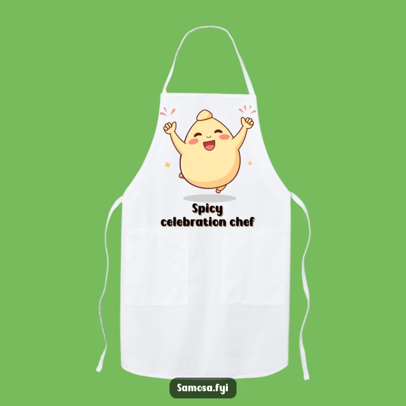Funny Samosa Apron: Hilarious Kitchen Wear for Snack Celebrations