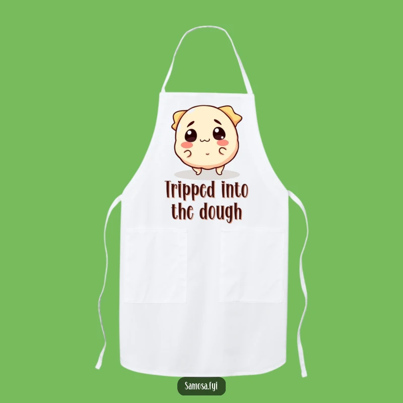 Funny Samosa Trip Apron: A Hilarious Snack Gift for Clumsy Food Lovers