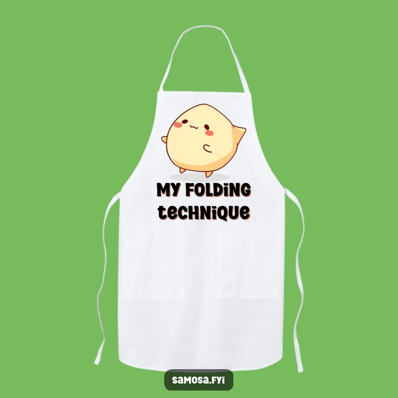 Funny Tripping Samosa Apron: Cook Without Falling! A Hilarious Funny Gift for Chefs.