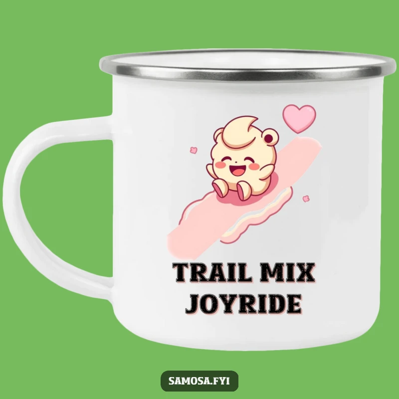Funny Giggling Laddoo Camping Mug - Adventure with Sweet Laughter