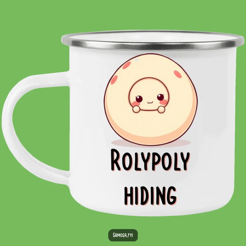 Funny Samosa Camping Mug - Wobbly Ball Outdoor Drinkware Funny Gift