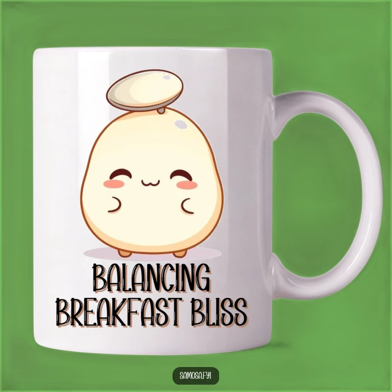 Funny Pastry Spoon Balance Mug: A Hilarious Test of Skill Gift
