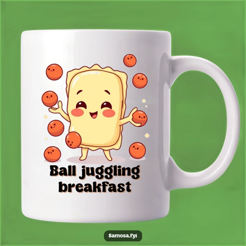 Funny Ravioli Juggler Mug: Hilarious Italian Foodie Gift for a Playful Cook!
