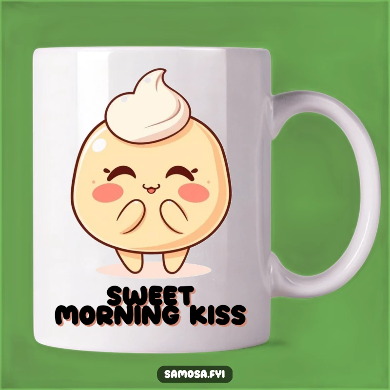 Funny Pastry Puff Kiss Mug: Sweet & Romantic Treat, Perfect Funny Gift!