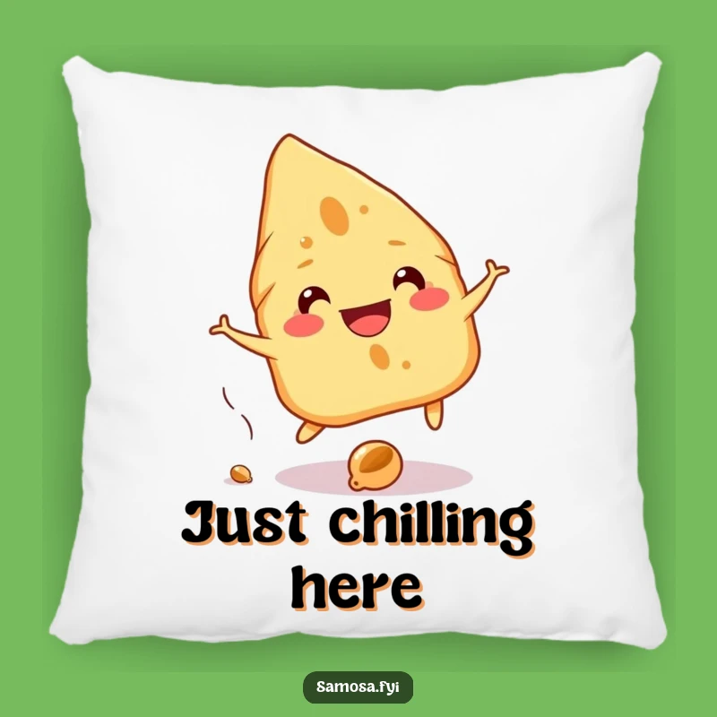 Funny Samosa Comfy Pillow: A Hilarious Gift for Cozy Moments!