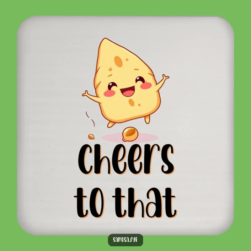 Funny Samosa Table Protector: A Hilarious Gift for Hosts!