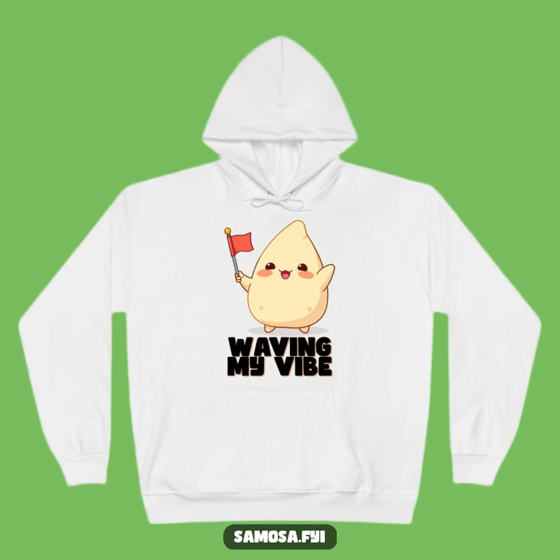 Cozy Funny Samosa Flag Hoodie: Ultimate Warmth and a Hilarious Gift!