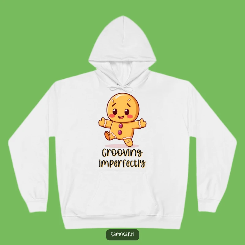 Funny Gingerbread Cookie Dance Hoodie - Cozy & Festive Humorous Gift