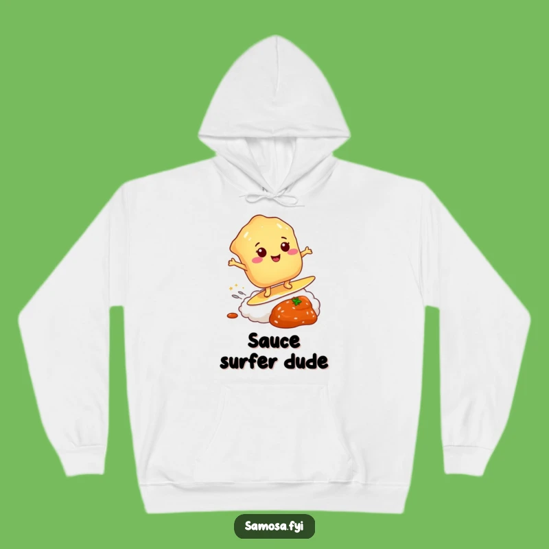 Funny Pastry Chutney Surf Hoodie: Cozy Up with This Hilarious Golden Adventure