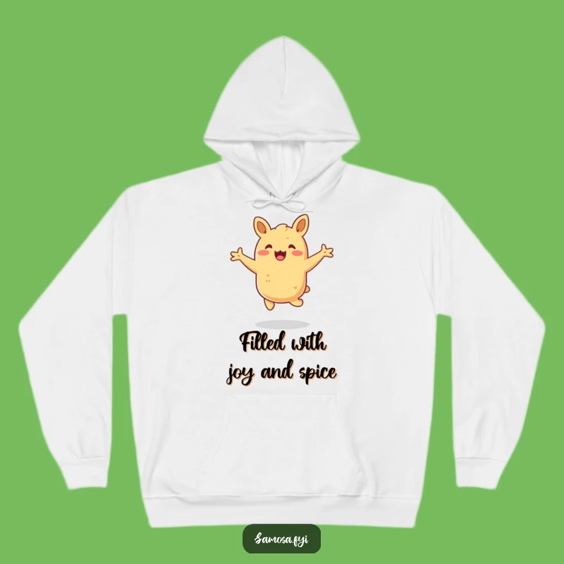 Funny Samosa Hop Hoodie - Cozy & Exciting Treat Wear Gift