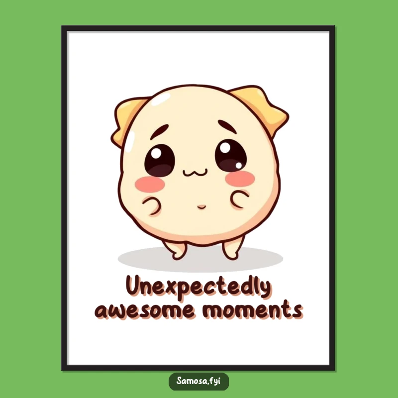 Free Printable Samosa Trip Wall Art - Funny Downloadable Art for Kitchen