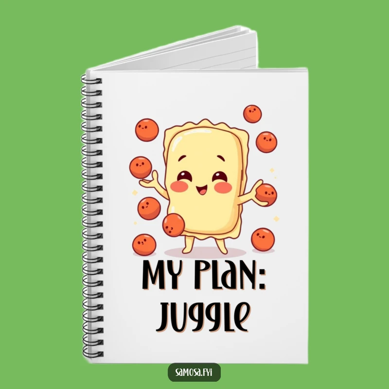 Funny Ravioli Juggler Notebook: Record Your Recipes with Playful Italian Humor, a Great Funny Gift!