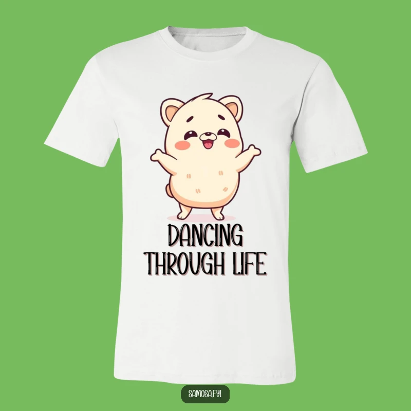 Funny Samosa Dance T-Shirt: Show Off Your Moves with This Wiggling Treat
